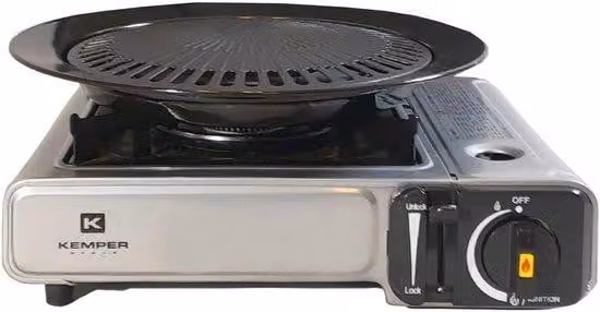 Piatto doppio per grigliare da 2200 W per pentole da esterno