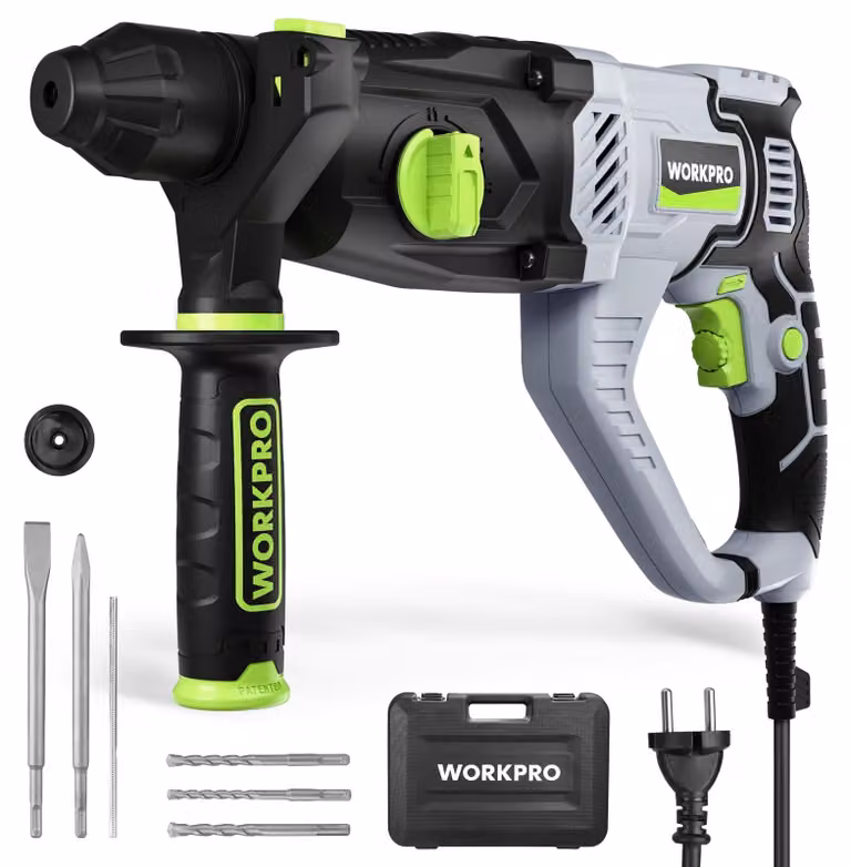 Martello perforatore SDS-Plus - 1050 W - 3 J - Velocità variabile - Foratura, scalpellatura e martellamento