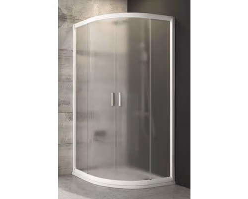Cabina doccia Ravak Blix BLCP4-80 bianco+Grape a due ante 3B240100ZG