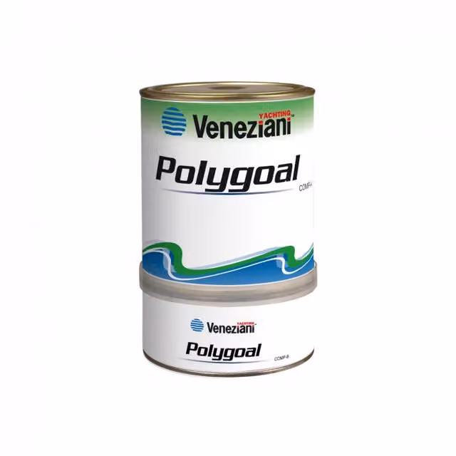 Tappeto in resina sintetica poliuretanica impermeabile POLYGOAL LT.2,5 colore bianco