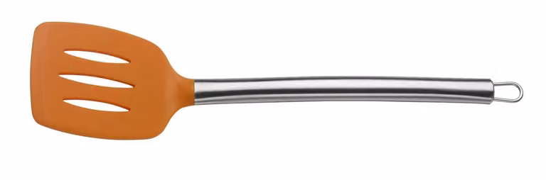 Spatola forata silicone orange