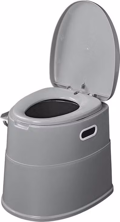 Toilette portatile divisibile: compatta e facile da installare