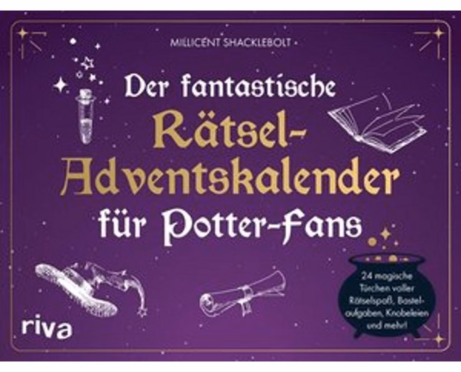 Un calendario dell'Avvento a tema Harry Potter, pieno di enigmi fantastici