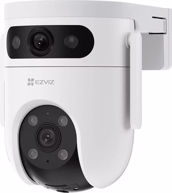 Telecamera di sorveglianza panoramica Wi-Fi Ezviz per esterni, colore bianco
