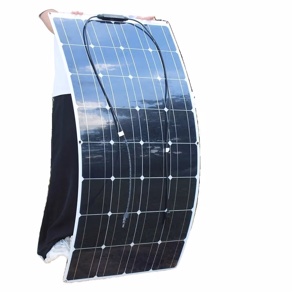 Pannello solare, design flessibile, alta efficienza, pannello solare 100w