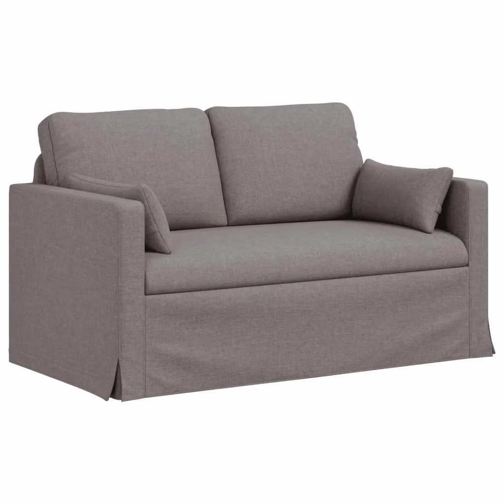 Divano vidaXL Talpa in tessuto con struttura in metallo, L: 139 cm, P: 78 cm, H: 80 cm – 2