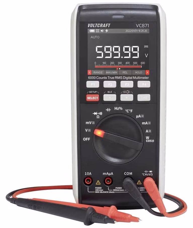 Hand-Multimeter digital CAT III 1000 V IV 600 V Anzeige Counts (VC-12884335)