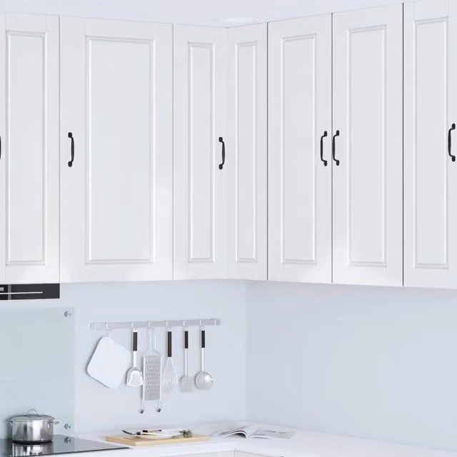 Mobile da cucina con lo scaffale-Armadio da cucina Bianco Lucido 57 x 57 x 100 cm 111709