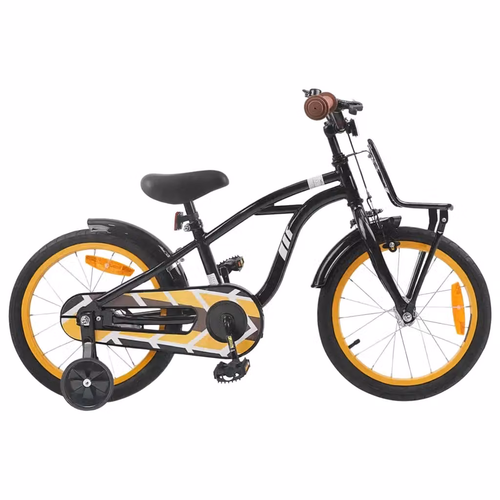 Bicicletta per bambini da 16 pollici Design In, colore nero – 2