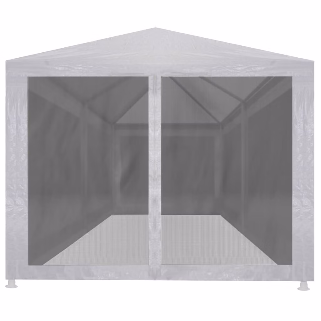 Tenda per Feste con 6 Pareti in Rete 6x3 m