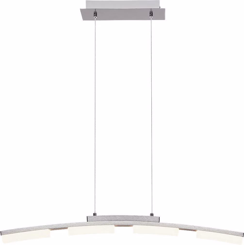 Rabalux 2957 Lampada a sospensione in eucalipto, 20W, 3000K, 1650lm, bianco argento, bianco caldo, moderna, dimmerabile