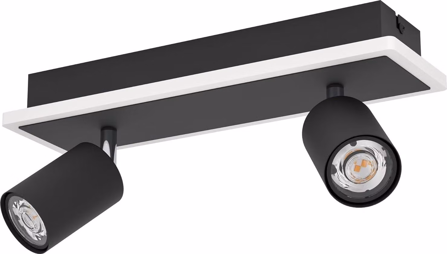 Eglo Plafoniera LED Rimbocchi 1 2x 35W, 1500 lm, 3000K, ww, nero
