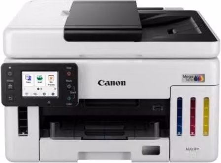 Stampante Multifunzione Canon Maxify GX6150 MegaTank Inkjet A4 con Wi-Fi, Ethernet e USB, Stampa, Scansione e Copia, 600 x 1200 dpi, 6882C006 – 1