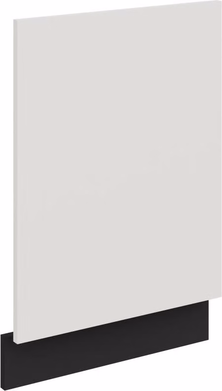 Sportello per lavastoviglie da incasso LUNARA - 45x57 cm, bianco / nero