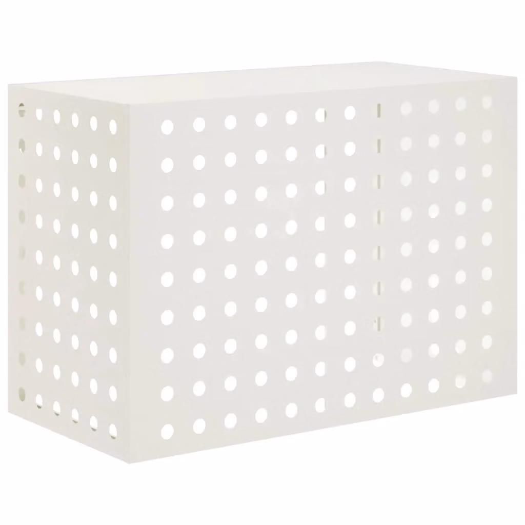 Copertura per condizionatore d'aria vidaXL Bianco L/P/H: 100 x 50 x 70 cm – 2