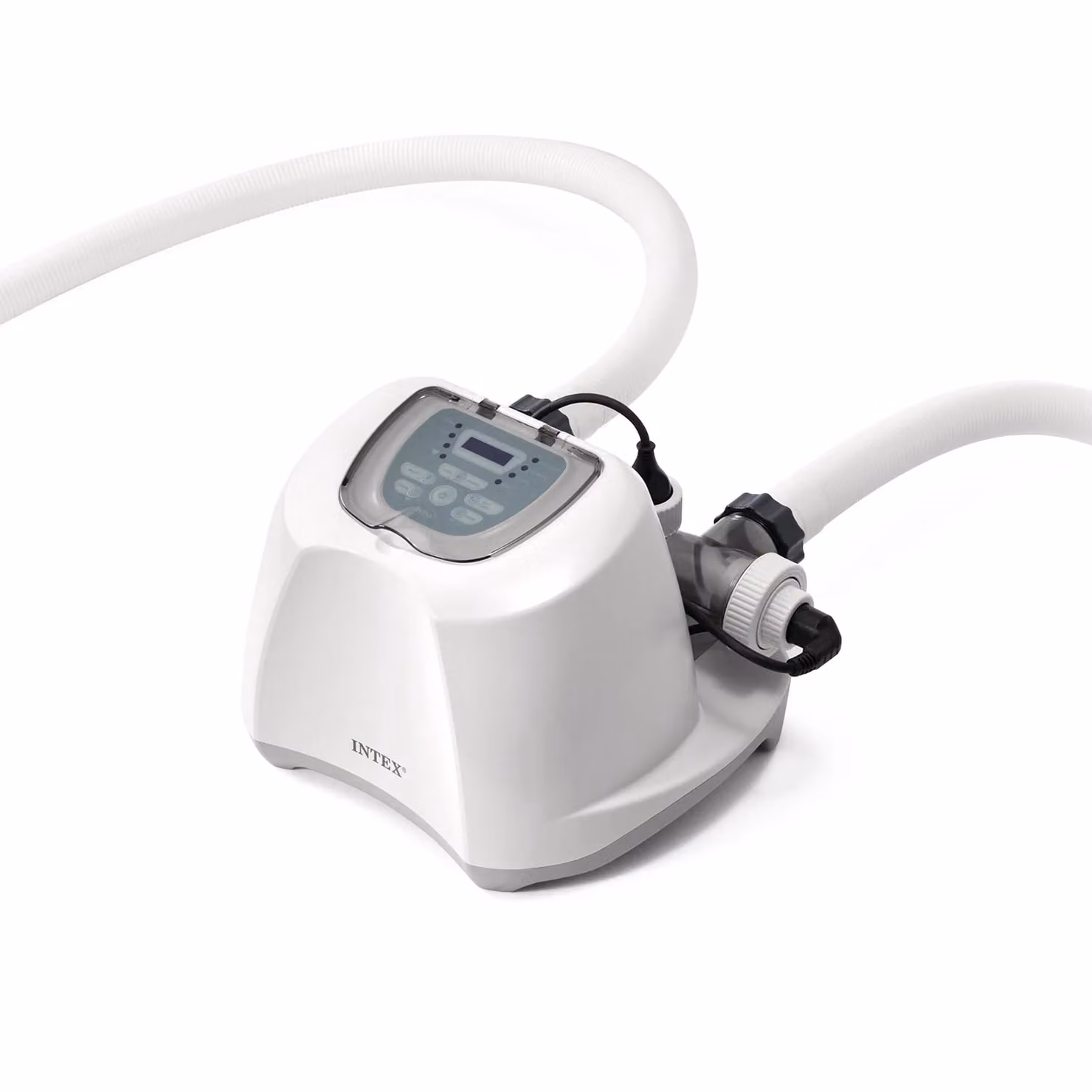 Intex Generatore Salino di Cloro Krystal Clear QS 1600 Plus con Wifi per piscine fuori terra fino a 68.000 litri, Bianco
