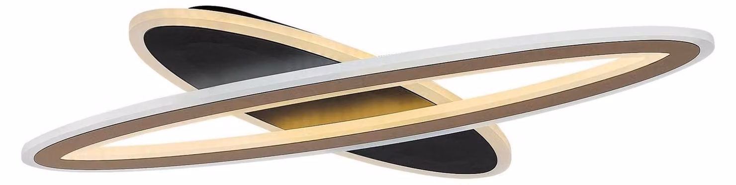 Rabalux 71313 Plafoniere Taneli2 LED 70 metallo acrilico nero/oro