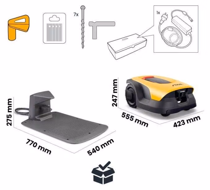 STIGA A 25v: robot tosaerba autonomo per superfici fino a 2.500 m²