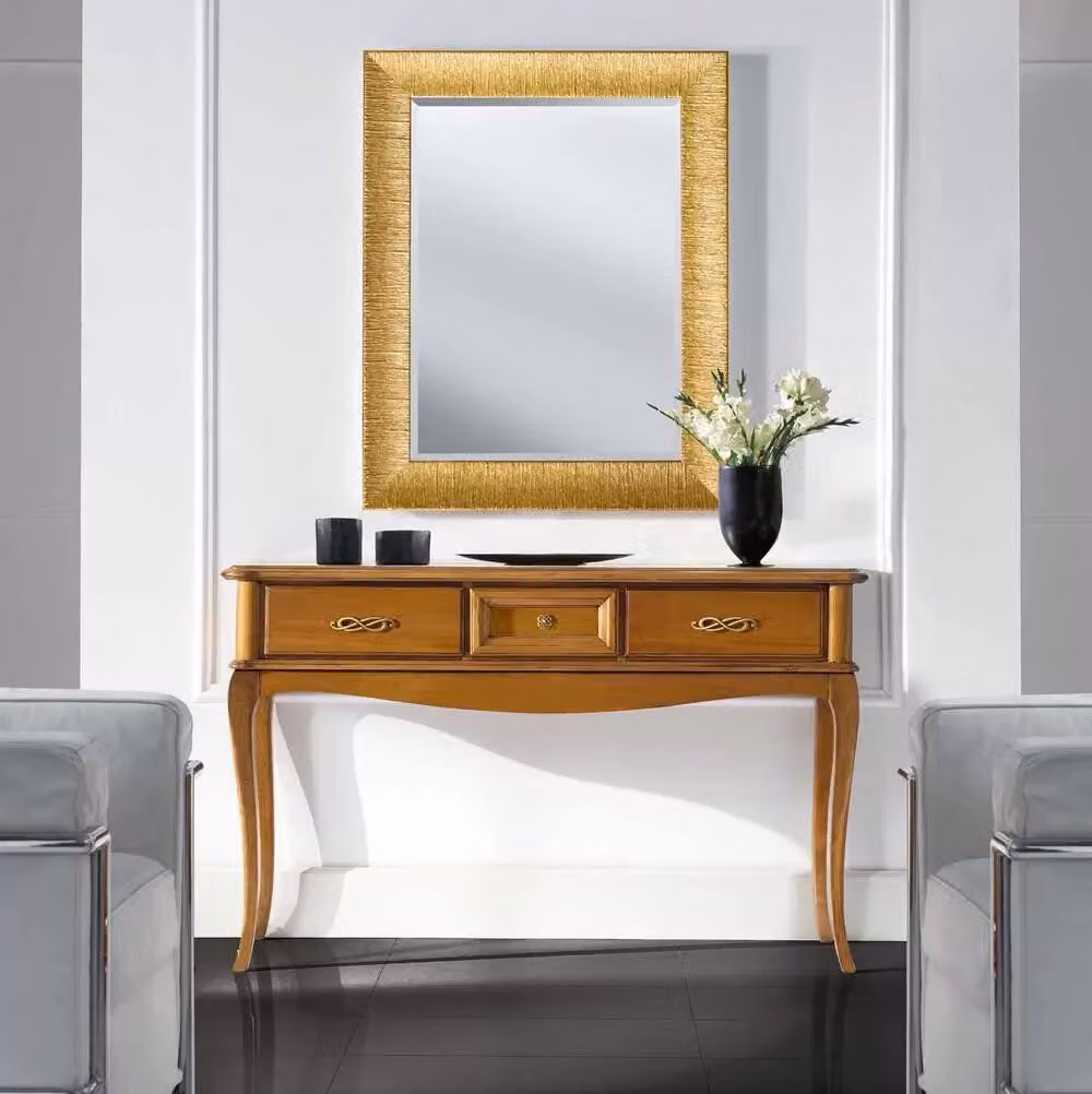 Consolle classica in legno con 3 cassetti Mobili2g L/P/H: 131 x 39 x 81 cm – 2