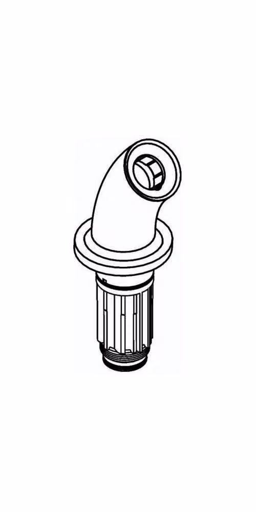 Hansgrohe bocca 3 fori miscelatore corto cromo
