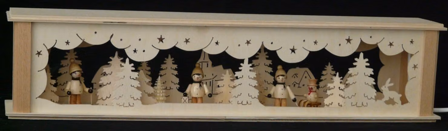 Alzata per piante da interno, adatta anche per piante invernali, con illuminazione. Dimensioni: 52x10x10 cm. Nuova