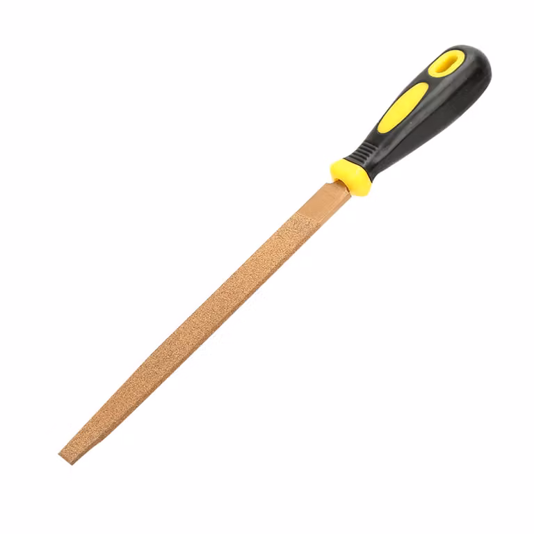 Raspa diamantata piatta, raspa diamantata piatta per metallo, lime diamantate raspa piatta, raspa a mano, lime a mano raspa per legno