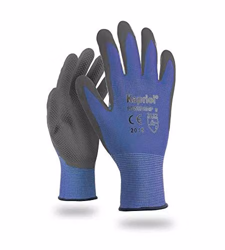 Guanti Powergrip Grigio taglia 9