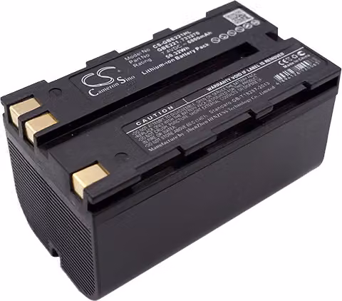 TECHTEK Batteria compatibile con [Leica] ATX1200, ATX900, Flexline total stations, GPS900, GRX1200, GS20, Piper 100, Piper 200, Piper 200 lasers, RX1