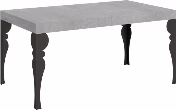 Tavolo allungabile moderno Itamoby rettangolare in MDF laminato con struttura in metallo, L: 90-264 cm, P: 77 cm, H: 76 cm – 1