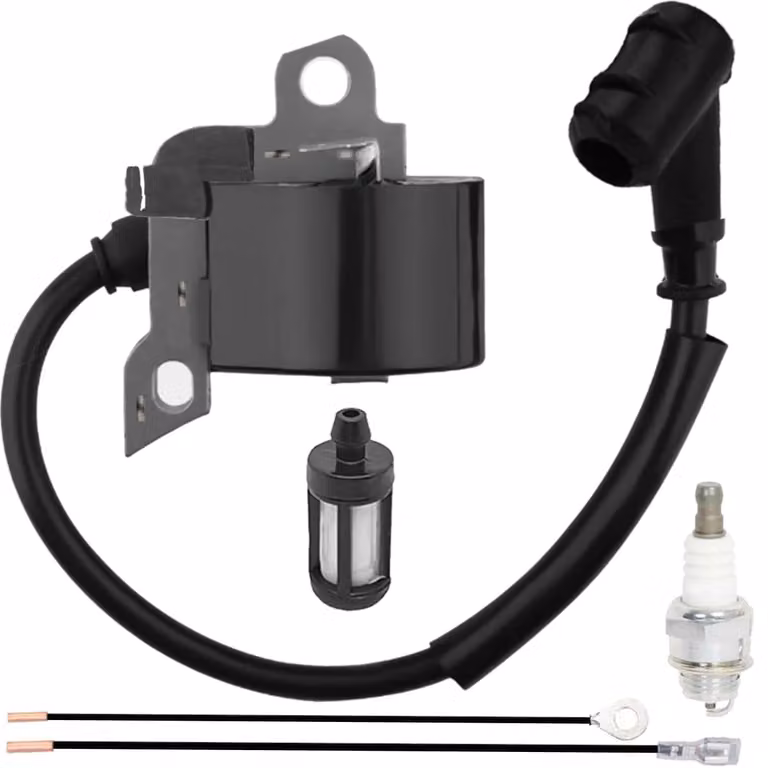 Bobina di accensione per motoseghe - Compatibile con i modelli STIHL 024, 026, 028, 029, 034, 036, 038, 039, 044, 048 - Sostituisce il codice 0000 400 1300