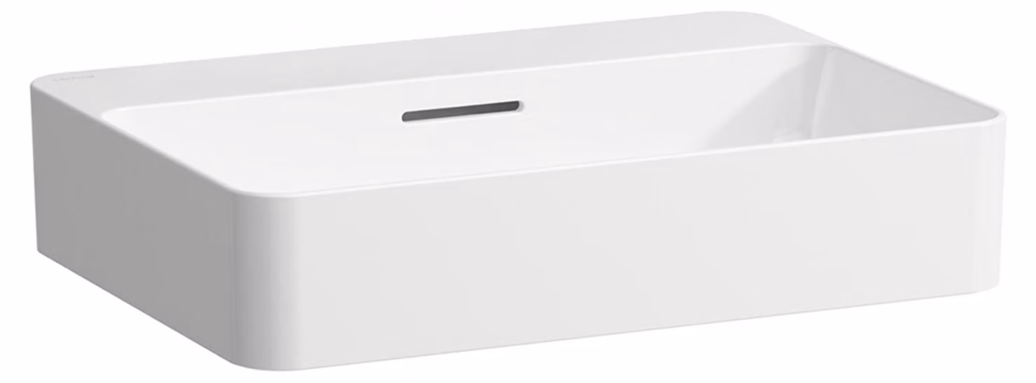 LAUFEN VAL vasque, sans trou pour robinet, avec trop-plein, 550x400mm, H8122844001091, H8122844001091