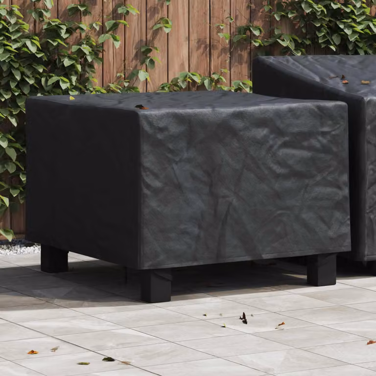 vidaXL Copertura per mobili 99 x 99 x 60 cm Tessuto Oxford 600D Nero