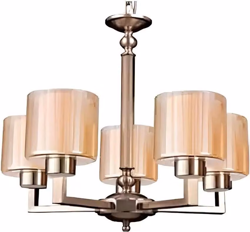 Deckenlampe Deckenleuchten Lichtschirm Metall Glas Wohnzimmer Luxus