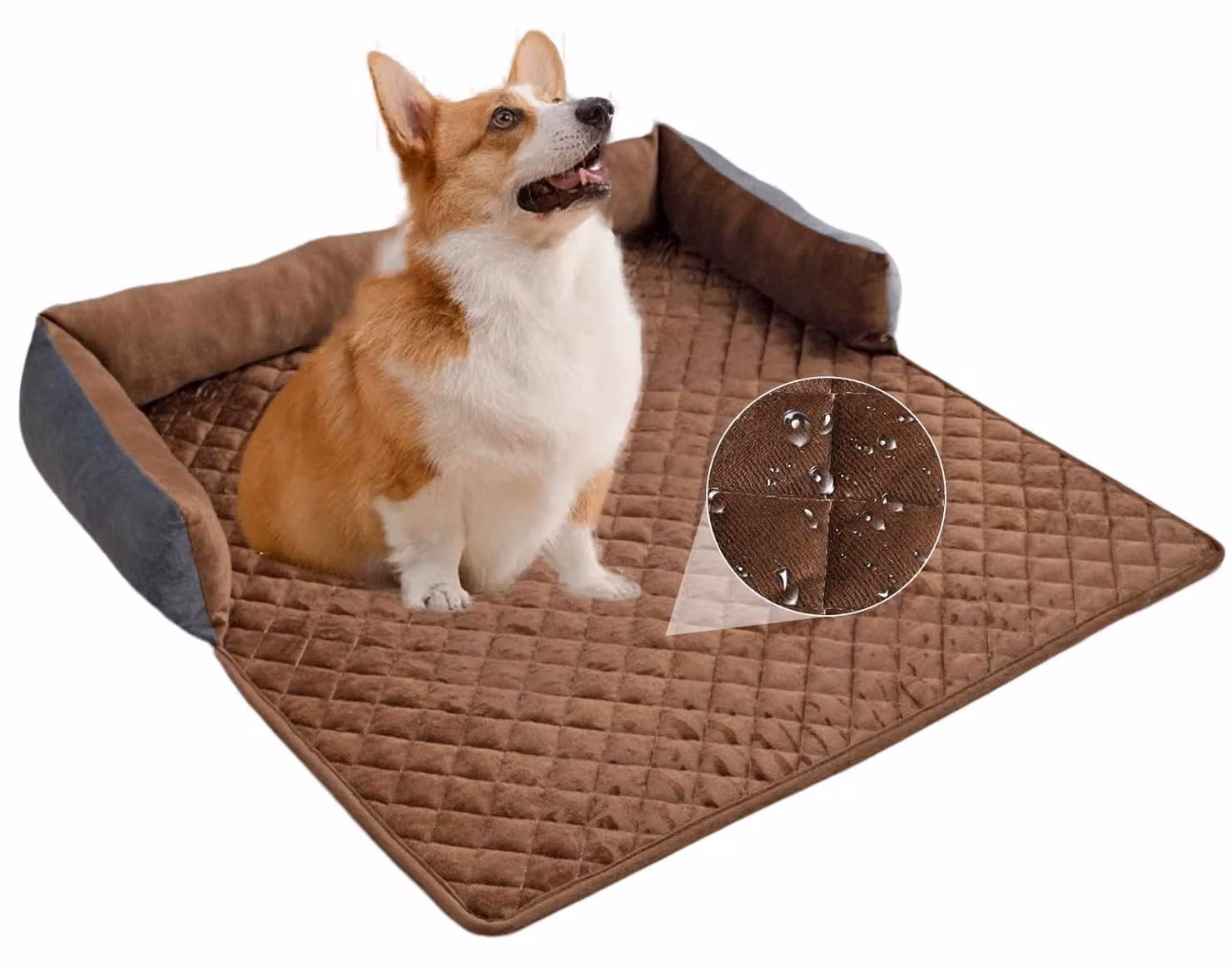 Solidchoice - Cuccia ortopedica per cani con coprimento lavabile, grande