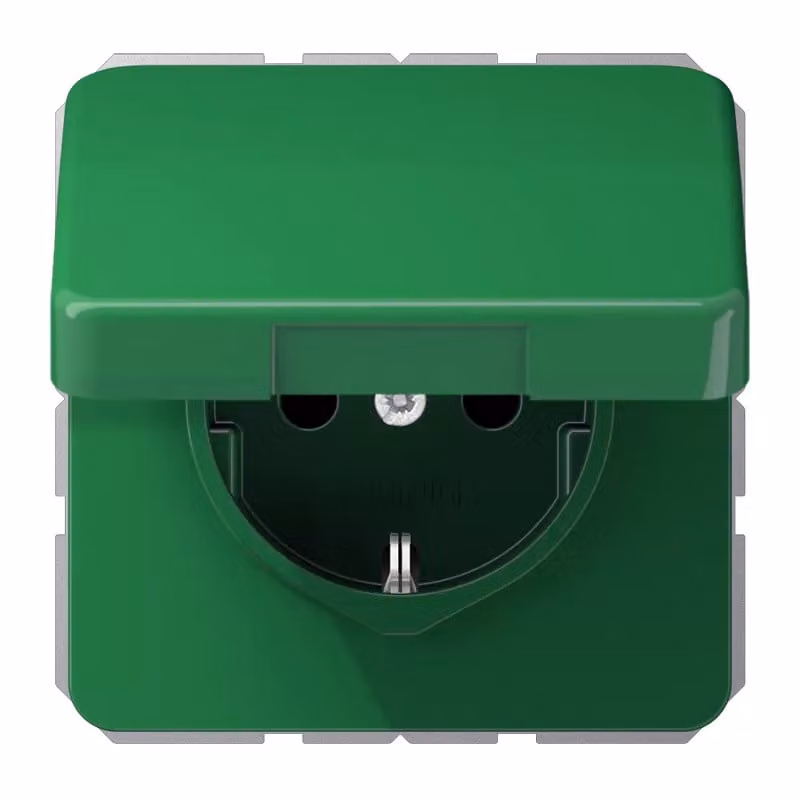 Jung CD1520BFKLGN Presa SCHUKO® 16 A 250 V ~ verde (per SV)