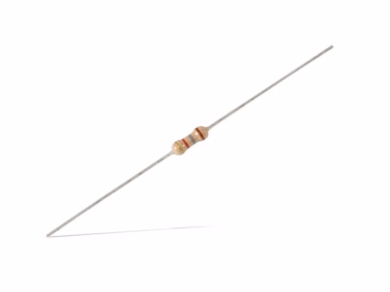 Resistenza a film di carbonio, 27kΩ, 0,25W, 5%, KS, 100 pz.