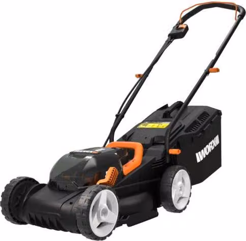 Tosaerba a batteria Worx WG779E.1 40 V (2 batterie da 4 Ah 20 V) Cestello di raccolta da 30 l,