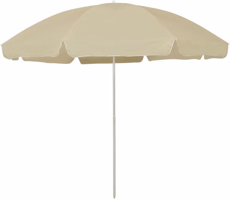 Maison Exclusive - Ombrellone da spiaggia, color sabbia, 300 cm
