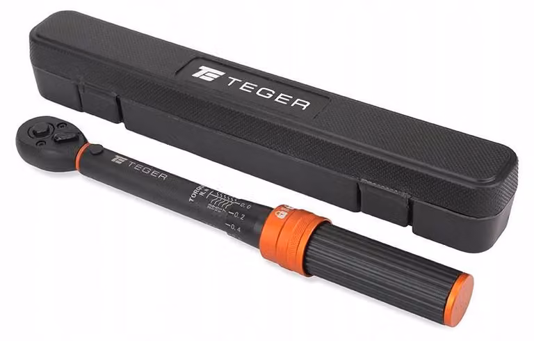Chiave dinamometrica Teger da 1/4", 5-25 Nm, precisa per lavori di precisione