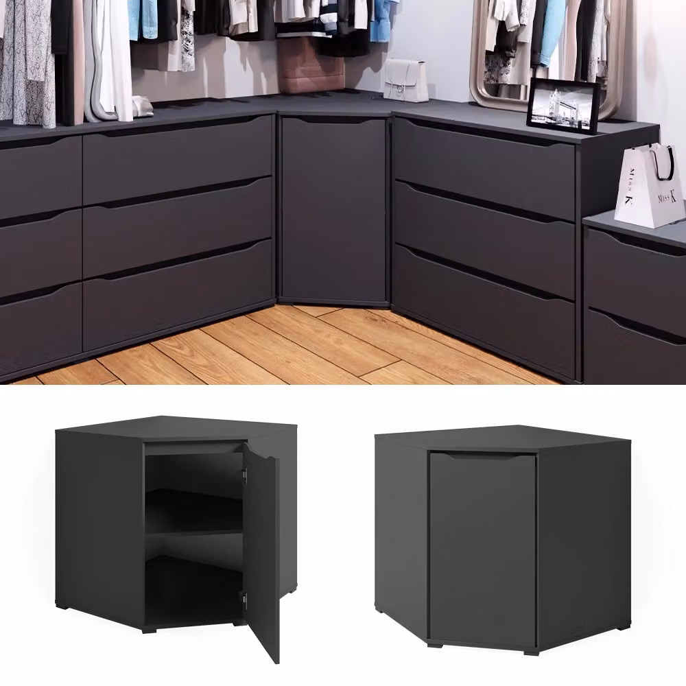 Credenza Ruben Vicco colore Antracite L: 78 cm, H: 76.6 cm – 2