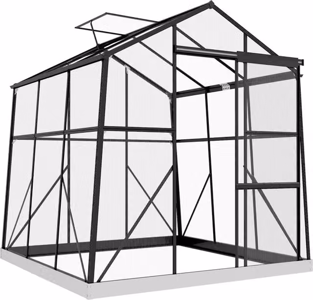 Serra da Giardino ¨C Xylo ¨C 192x192x203 cm, Nero, Resistente alle Intemperie