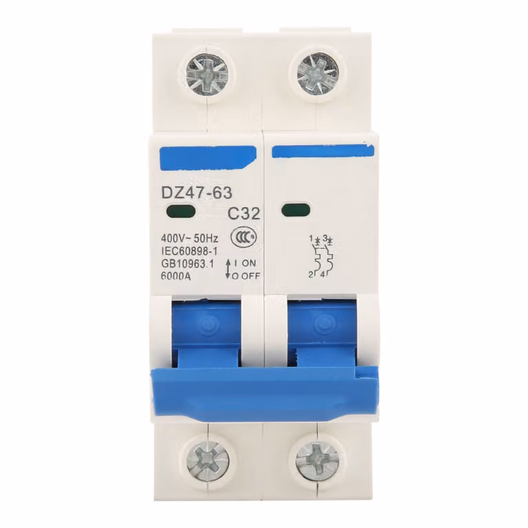 DZ47-63 Interruttore automatico bipolare 32A 220/380V