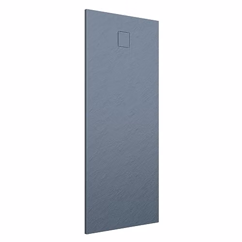Piatto Doccia 70x180 cm Grigio Effetto Pietra Rettangolare in SMC Riducibile Samos