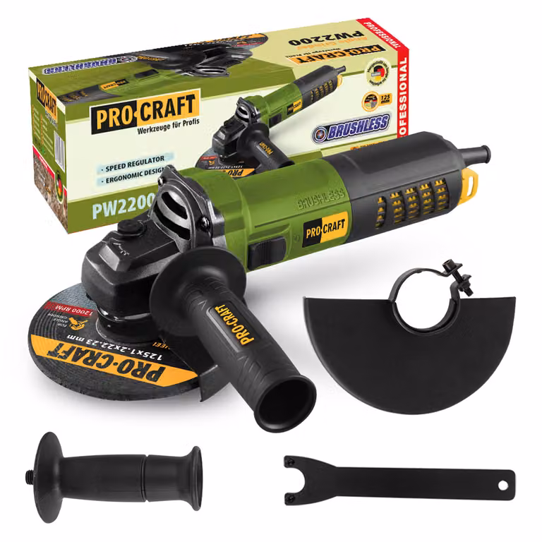 Smerigliatrice angolare Procraft PW2200