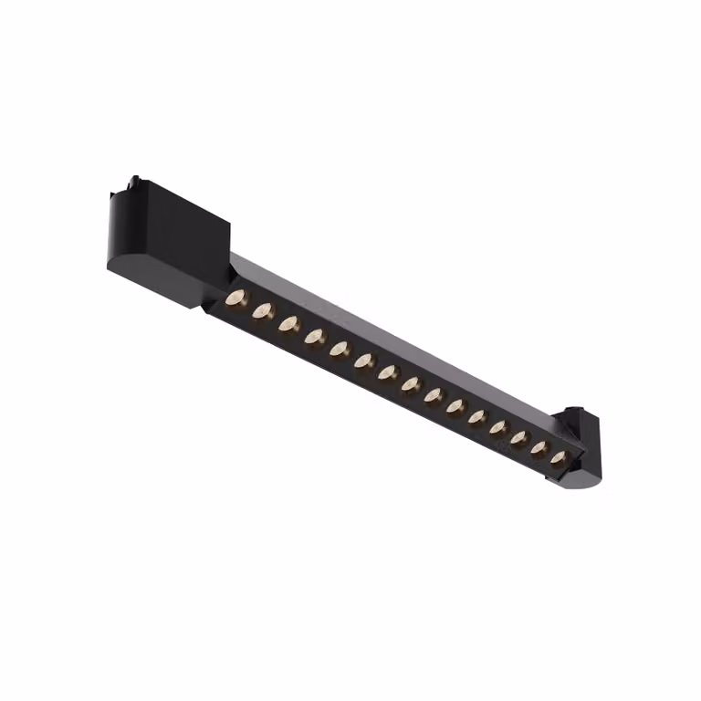 Maytoni apparecchio lineare per sistema a binario monofase UNITY Points LED rosso incl. nero in alluminio e plastica 22W per cucina, camera da letto, soggiorno