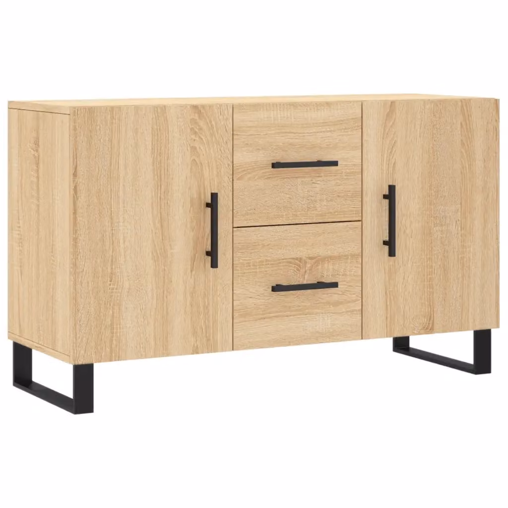 Credenza Buffet da cucina Design Mania in legno color rovere marrone L: 100 cm, P: 36 cm, H: 60 cm – 2