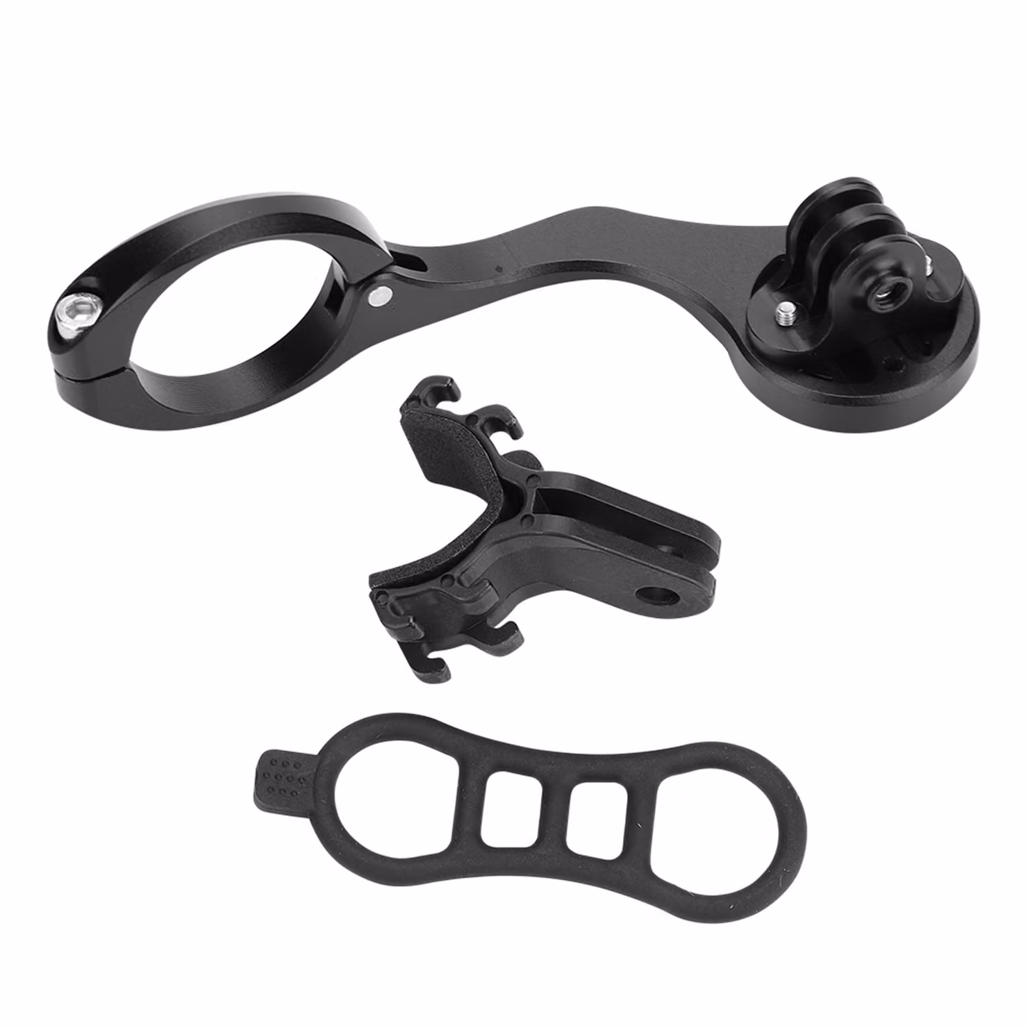 Supporto per manubrio da bicicletta, supporto per computer da bicicletta, supporto per computer da bicicletta, supporto per videocamera d'azione da bicicletta, supporto per prolunga da bicicletta