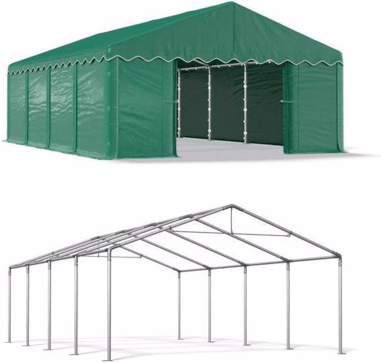 Tenda del magazzino estivo 4x8 verde SUMMER MPE