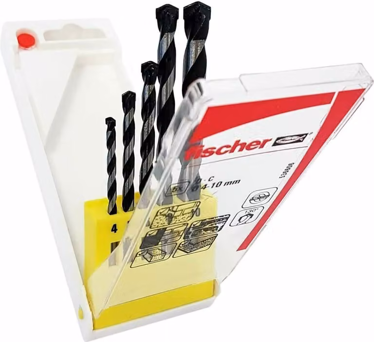 Assortimento di punte per calcestruzzo Fischer CTS 5 - 536606