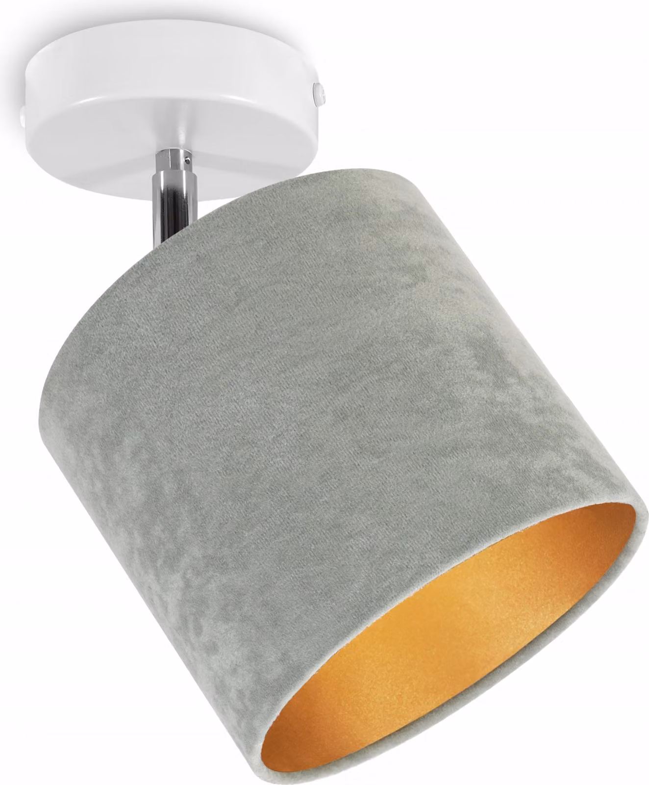 Lampadario A Sospensione, Applique, Velluto Dorato
